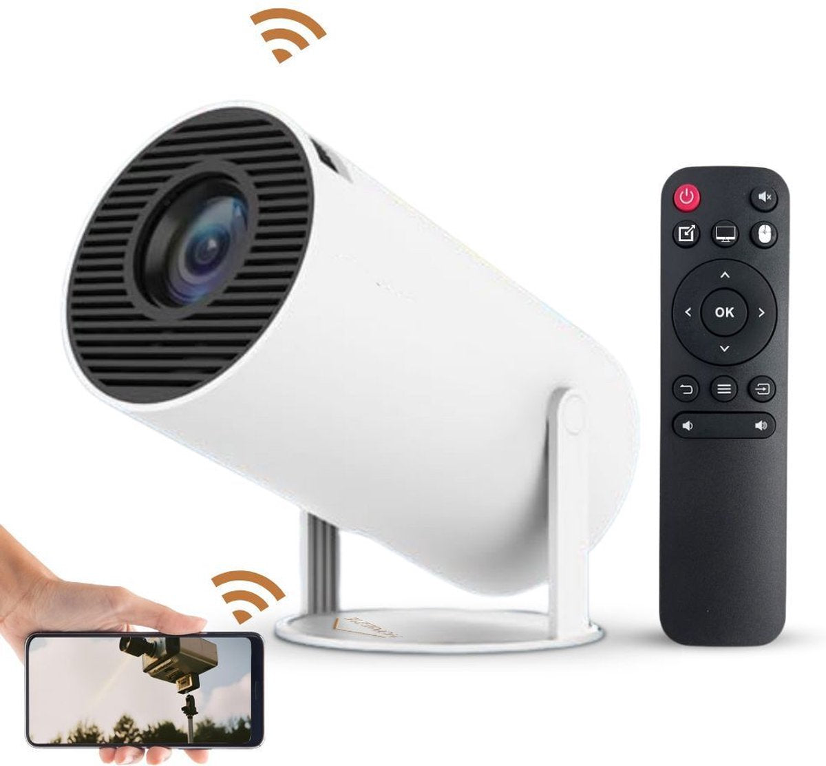 MiniBeam draagbare projector - Films kijken zonder TV