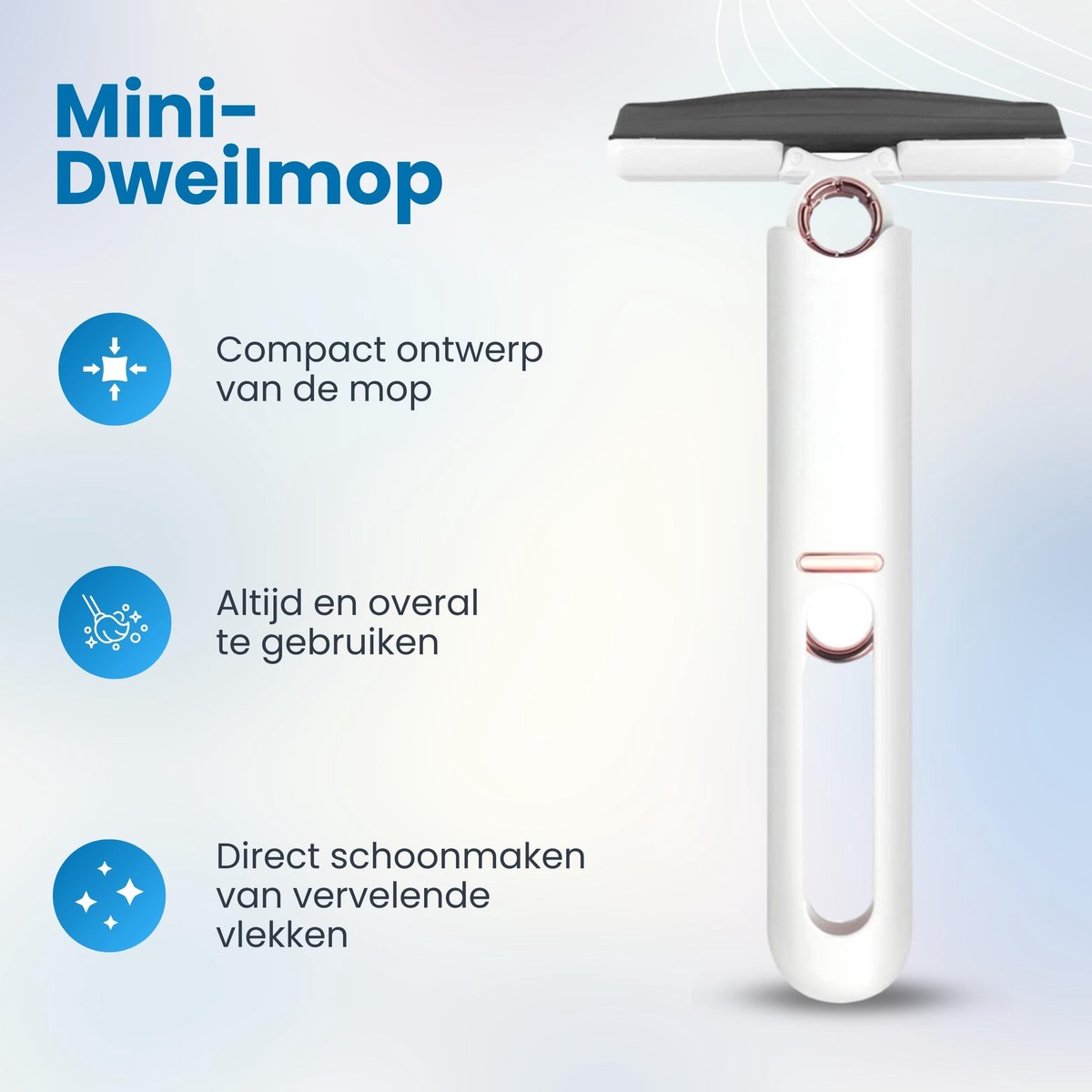 DirtAway Mini Dweil | Voor Alle Kleine Oppervlakten
