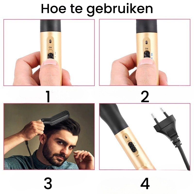 StraightBeard - Moeiteloos stylen voor de echte baard