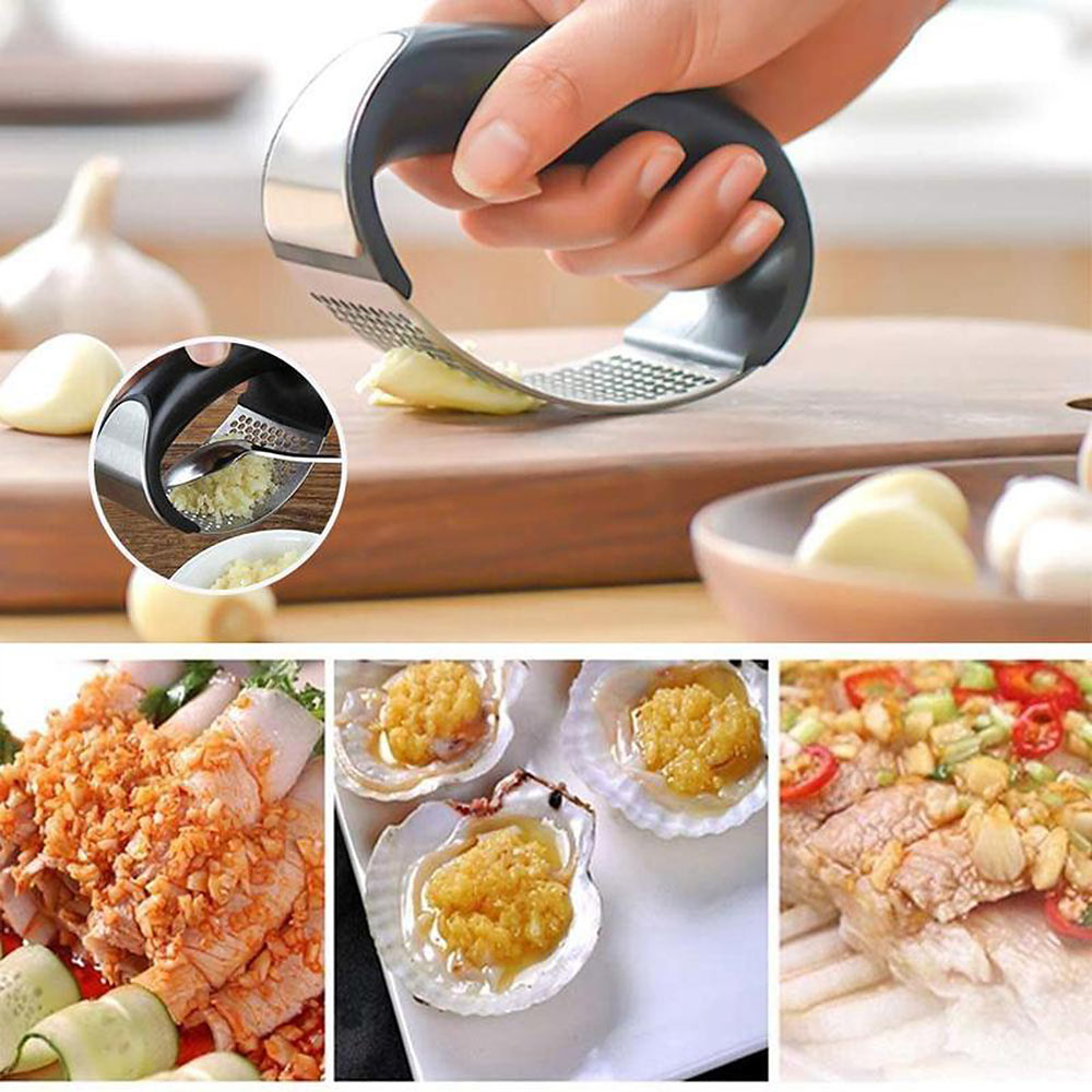 Yamadi EasyCrush Knoflookpers | Nooit Meer Stinkende Knoflookhanden!
