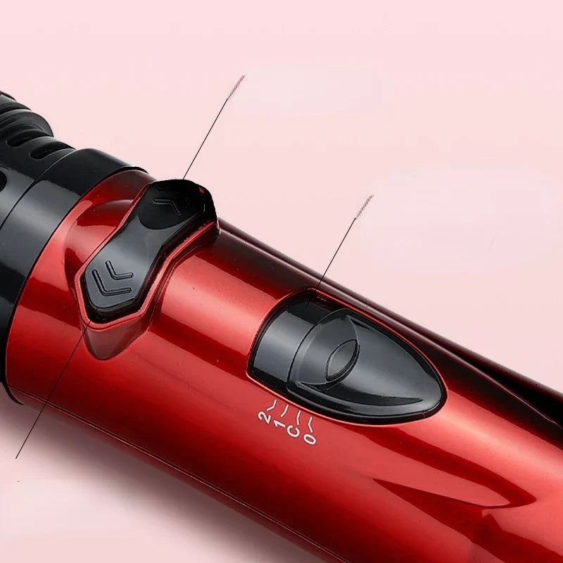 VoluBoost 3-in-1 Hetelucht Styling Borstel| Voor Perfect Haar vol Volume en Glans