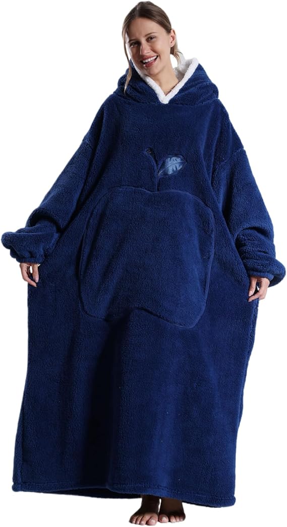 SnugNest Long Oversized Hoodie - Houd Jezelf Warm Deze Winter