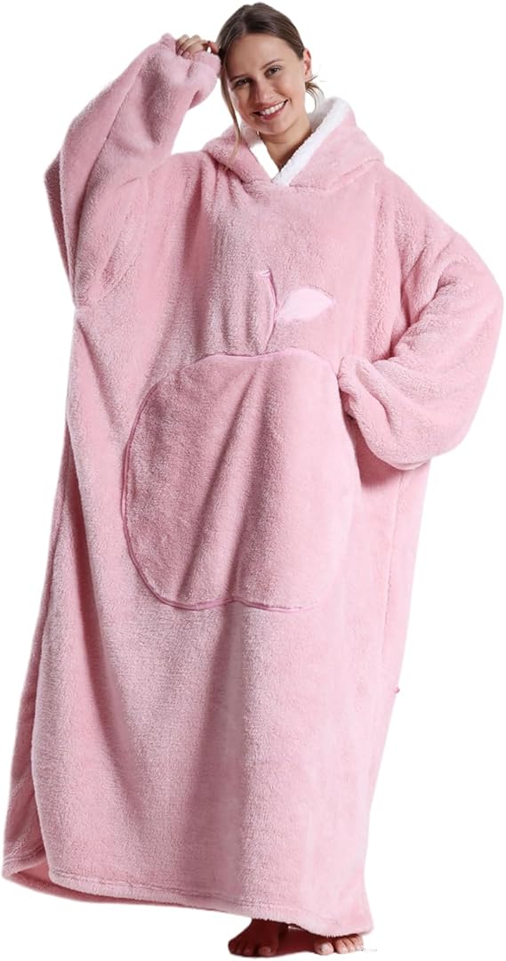 SnugNest Long Oversized Hoodie - Houd Jezelf Warm Deze Winter