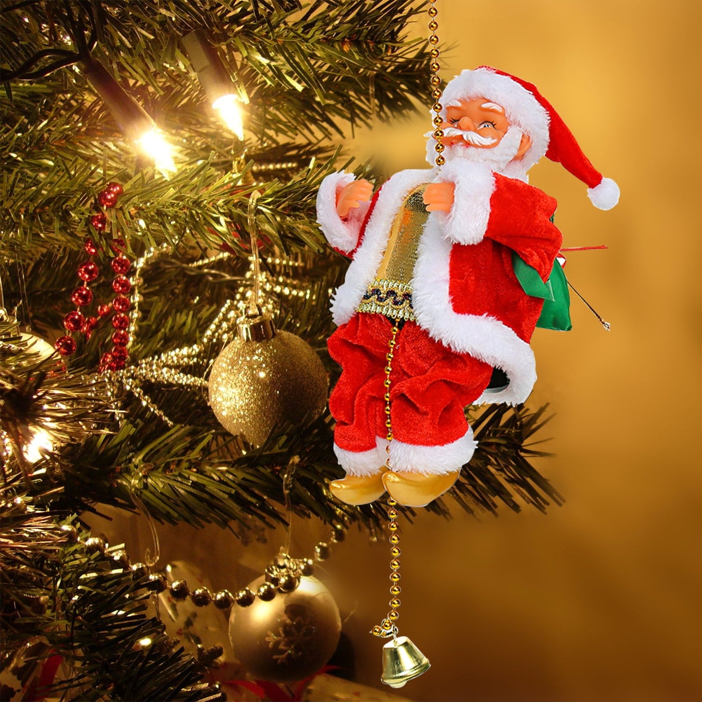 ClimbingSanta Christmas Decoration - Voor kerst pret tijdens de feestdagen