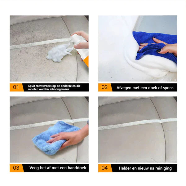 QuickFoam Schuimreiniger | reinigt alles met 1 spray