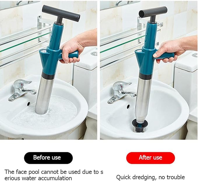 RapidFlush Pro Luchtdruk Ontstopper | Verhelpt Echt Alle Afvoerverstoppingen!