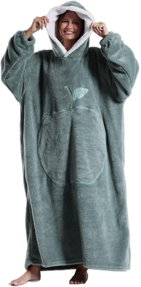 SnugNest Long Oversized Hoodie - Houd Jezelf Warm Deze Winter