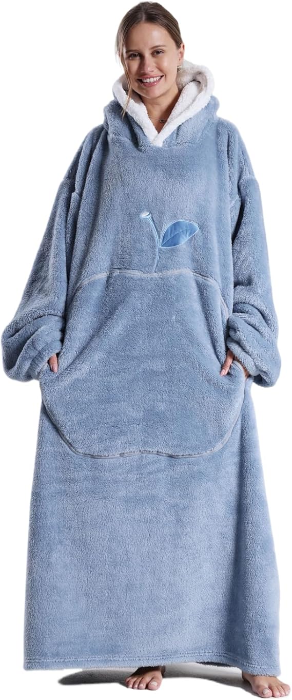 SnugNest Long Oversized Hoodie - Houd Jezelf Warm Deze Winter