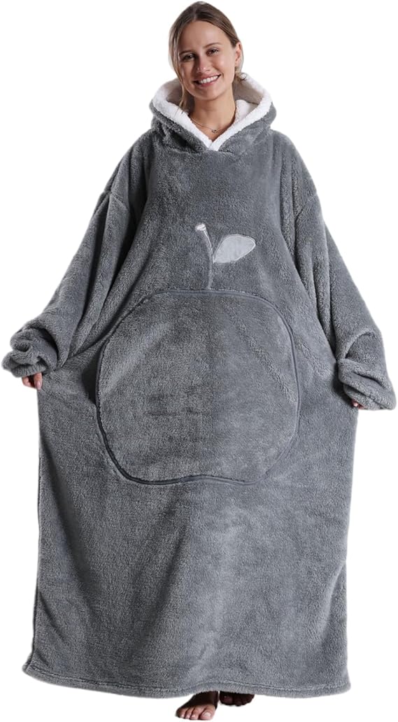 SnugNest Long Oversized Hoodie - Houd Jezelf Warm Deze Winter