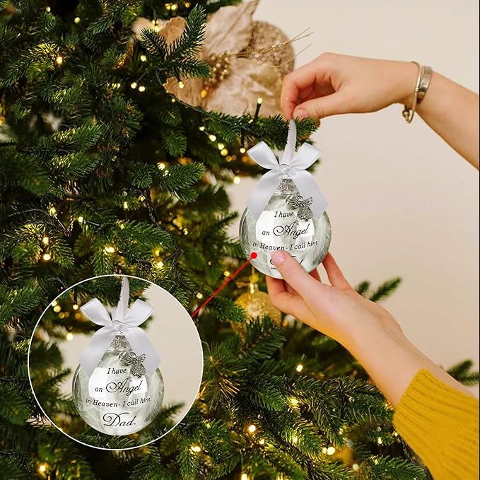 Angel in Heaven Kerstballen - Zo is uw geliefde toch nog dichtbij met de kerstdagen