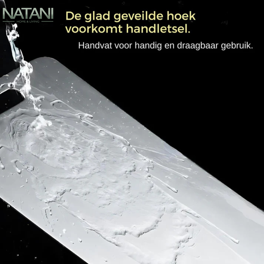 SteelChef RVS Snijplank - Geen Micro Plastic & Bacteriën Meer!