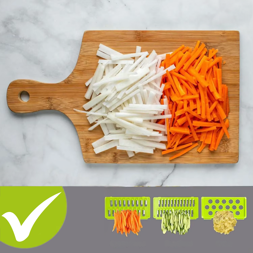 SlicePro | multi-inzetbaar keukenhulpje | efficient de maaltijd voorbereiden