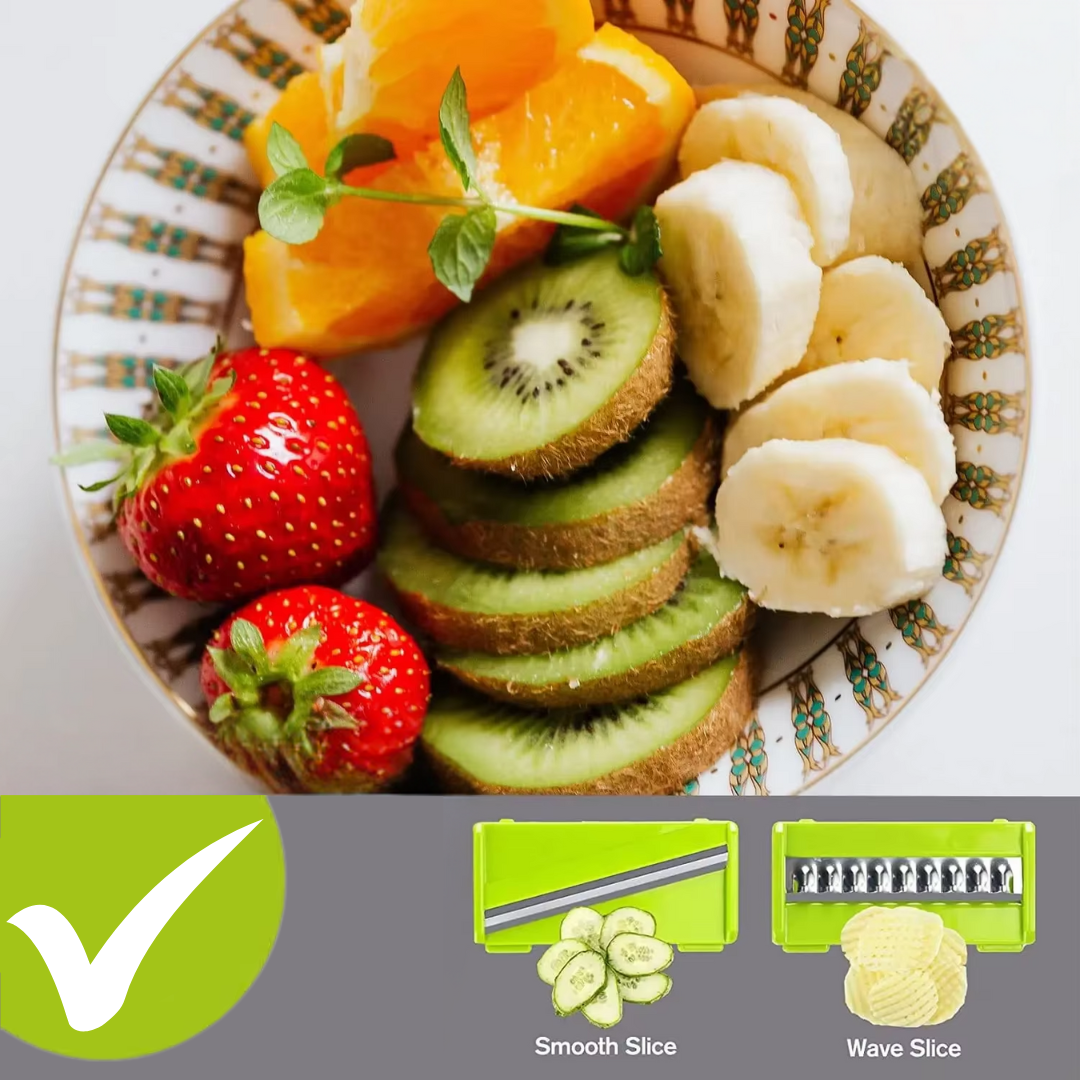 SlicePro | multi-inzetbaar keukenhulpje | efficient de maaltijd voorbereiden