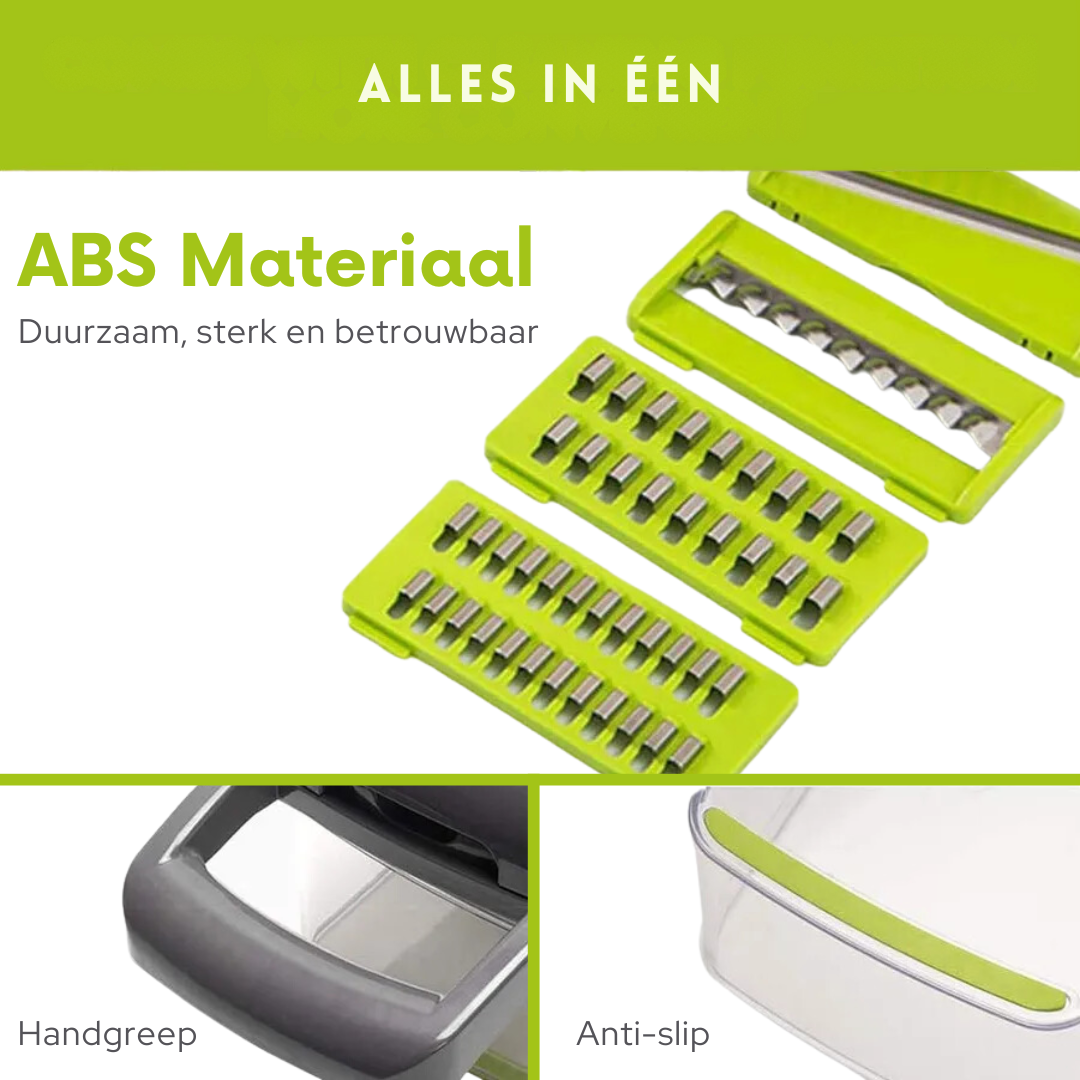 SlicePro | multi-inzetbaar keukenhulpje | efficient de maaltijd voorbereiden