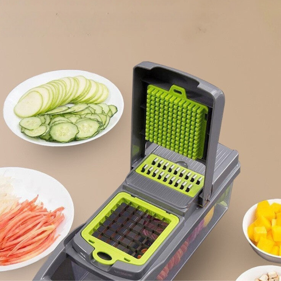 SlicePro | multi-inzetbaar keukenhulpje | efficient de maaltijd voorbereiden