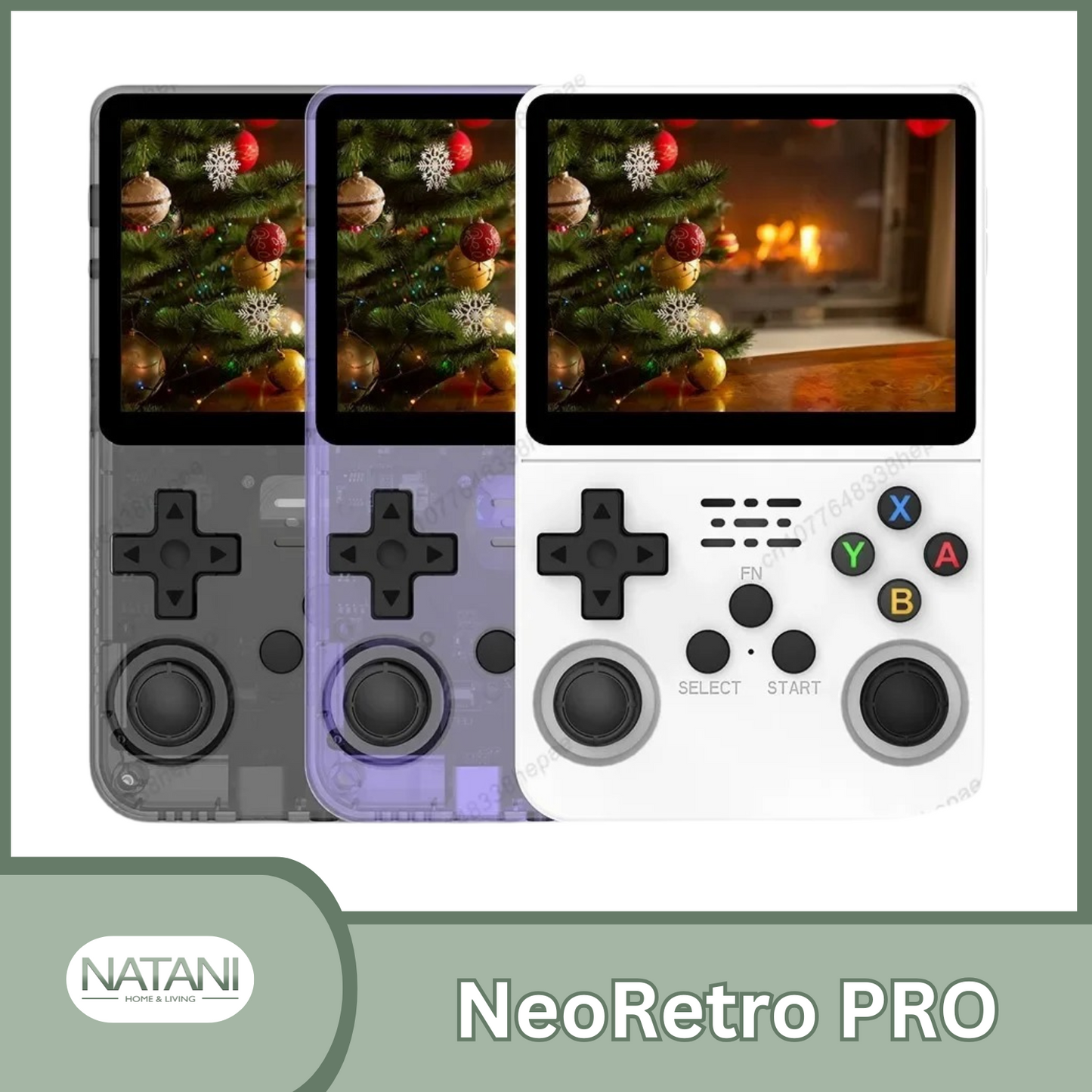 NeoRetro Pro Handheld Game Console - Geniet Overal van Je Favoriete Retro Games