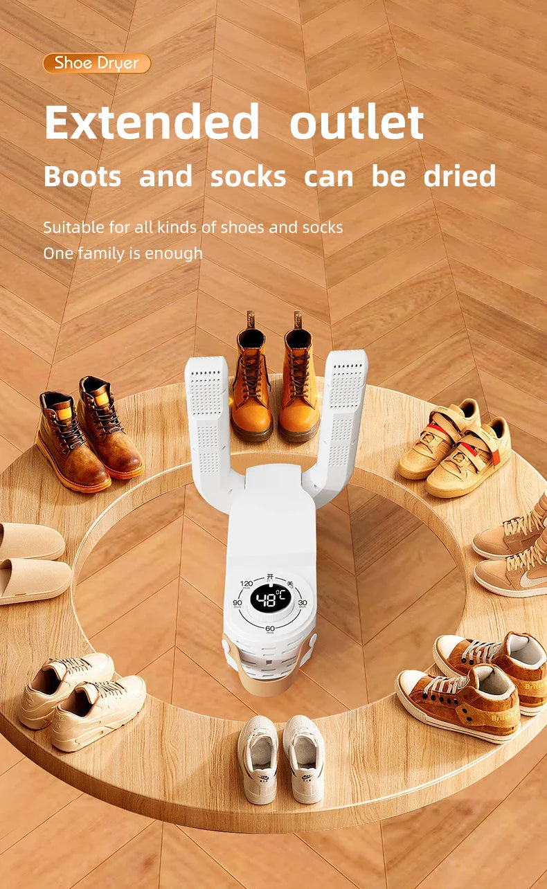 Yamadi QuickDry Pro - De oplossing voor jouw natte schoenen