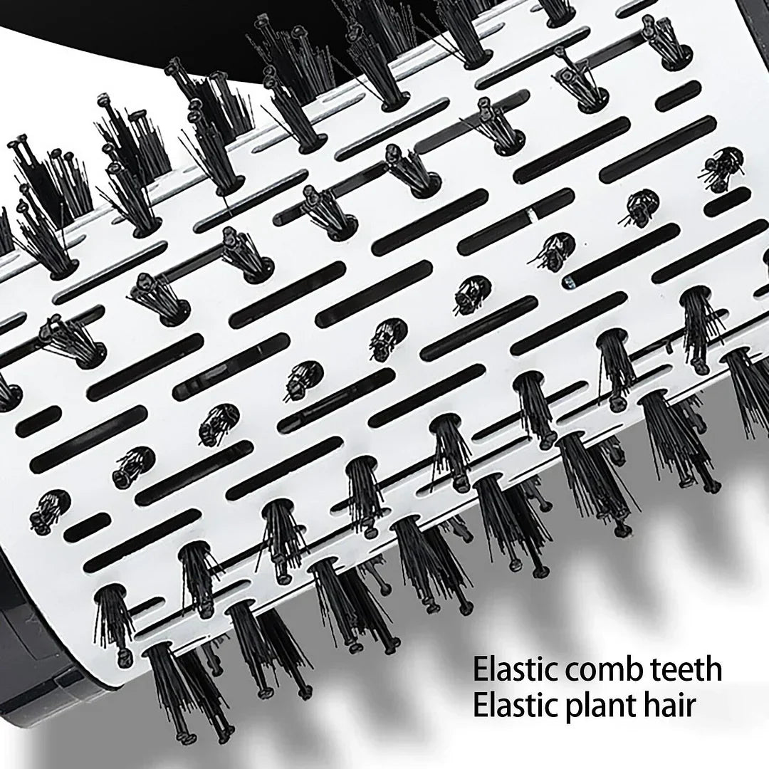 VoluBoost 3-in-1 Hetelucht Styling Borstel| Voor Perfect Haar vol Volume en Glans