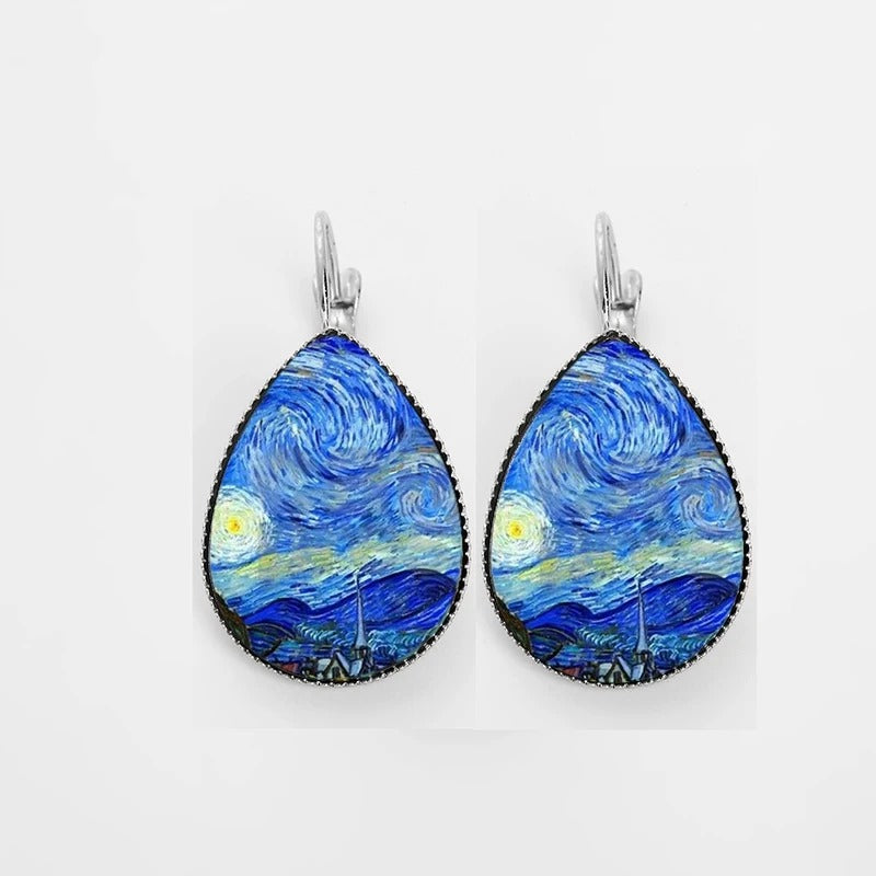 Van Gogh Collectie | Klassieke Oorbellen met Tijdloze Meesterwerken