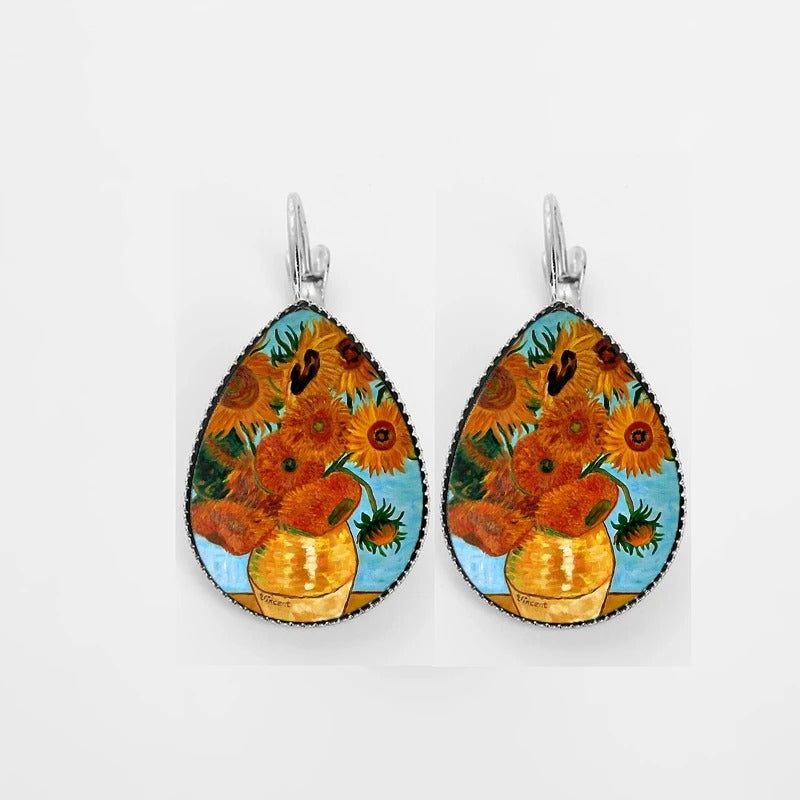 Van Gogh Collectie | Klassieke Oorbellen met Tijdloze Meesterwerken