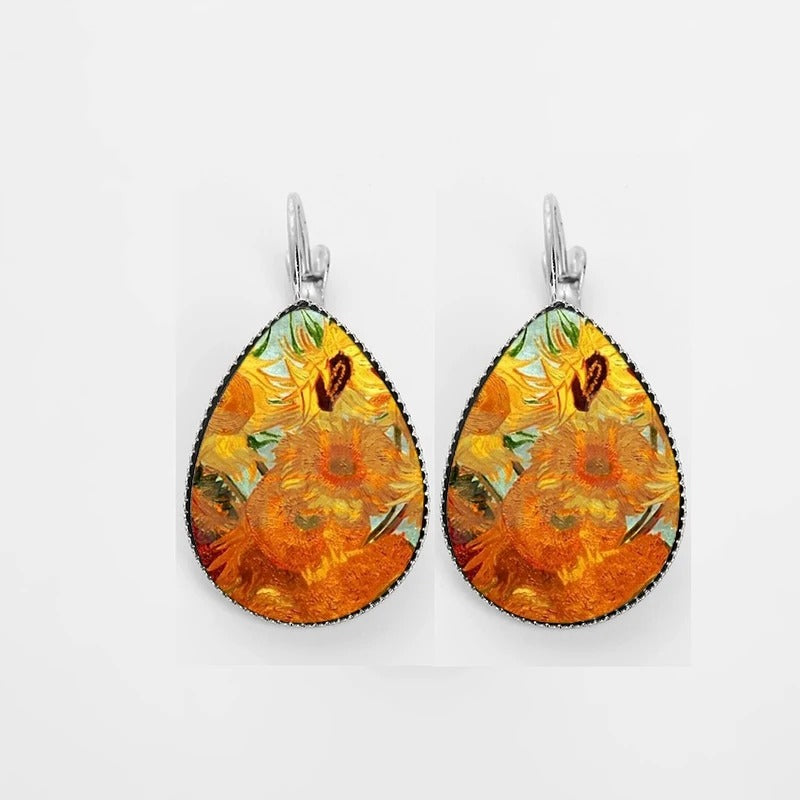 Van Gogh Collectie | Klassieke Oorbellen met Tijdloze Meesterwerken