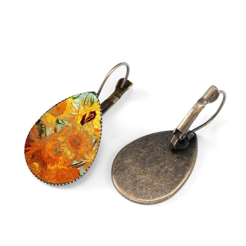 Van Gogh Collectie | Klassieke Oorbellen met Tijdloze Meesterwerken