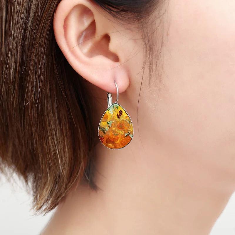 Van Gogh Collectie | Klassieke Oorbellen met Tijdloze Meesterwerken