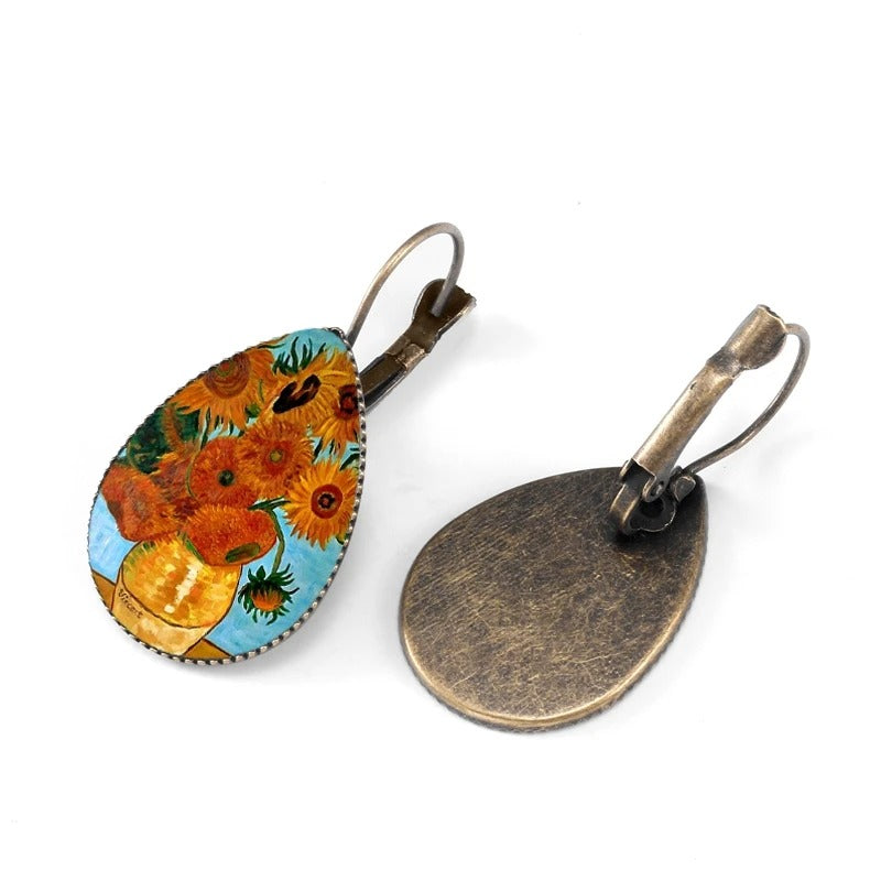 Van Gogh Collectie | Klassieke Oorbellen met Tijdloze Meesterwerken