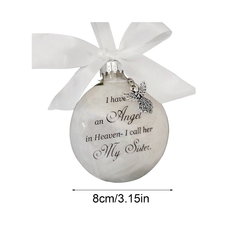 Angel in Heaven Kerstballen - Zo is uw geliefde toch nog dichtbij met de kerstdagen