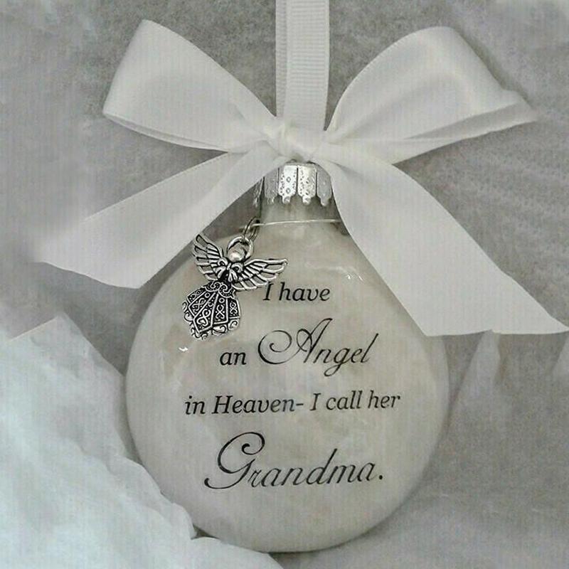 Angel in Heaven Kerstballen - Zo is uw geliefde toch nog dichtbij met de kerstdagen