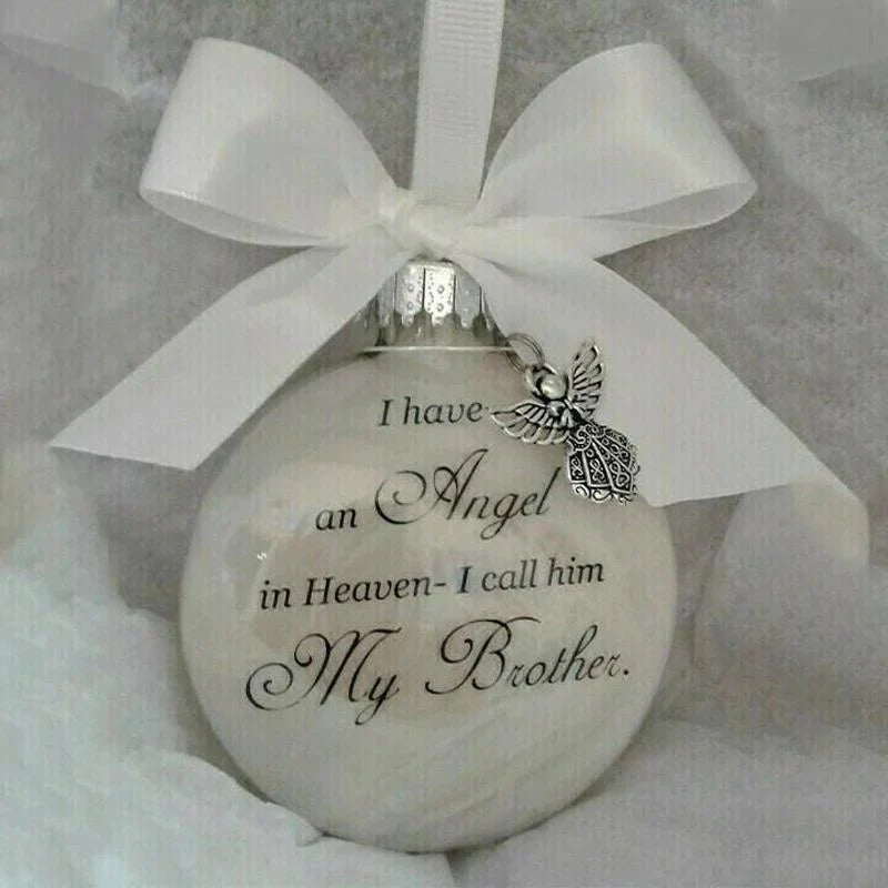 Angel in Heaven Kerstballen - Zo is uw geliefde toch nog dichtbij met de kerstdagen