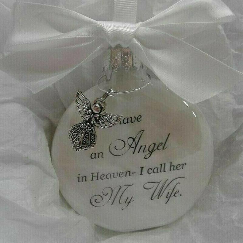 Angel in Heaven Kerstballen - Zo is uw geliefde toch nog dichtbij met de kerstdagen