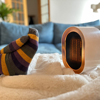 EcoWarm - Krachtige 1200W Kamerkachel | Nooit meer een koude nacht