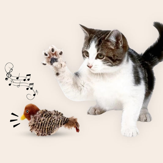 CatChirp Realistische Simulatie Vogel voor Katten - Nooit Meer een Verveelde Kat