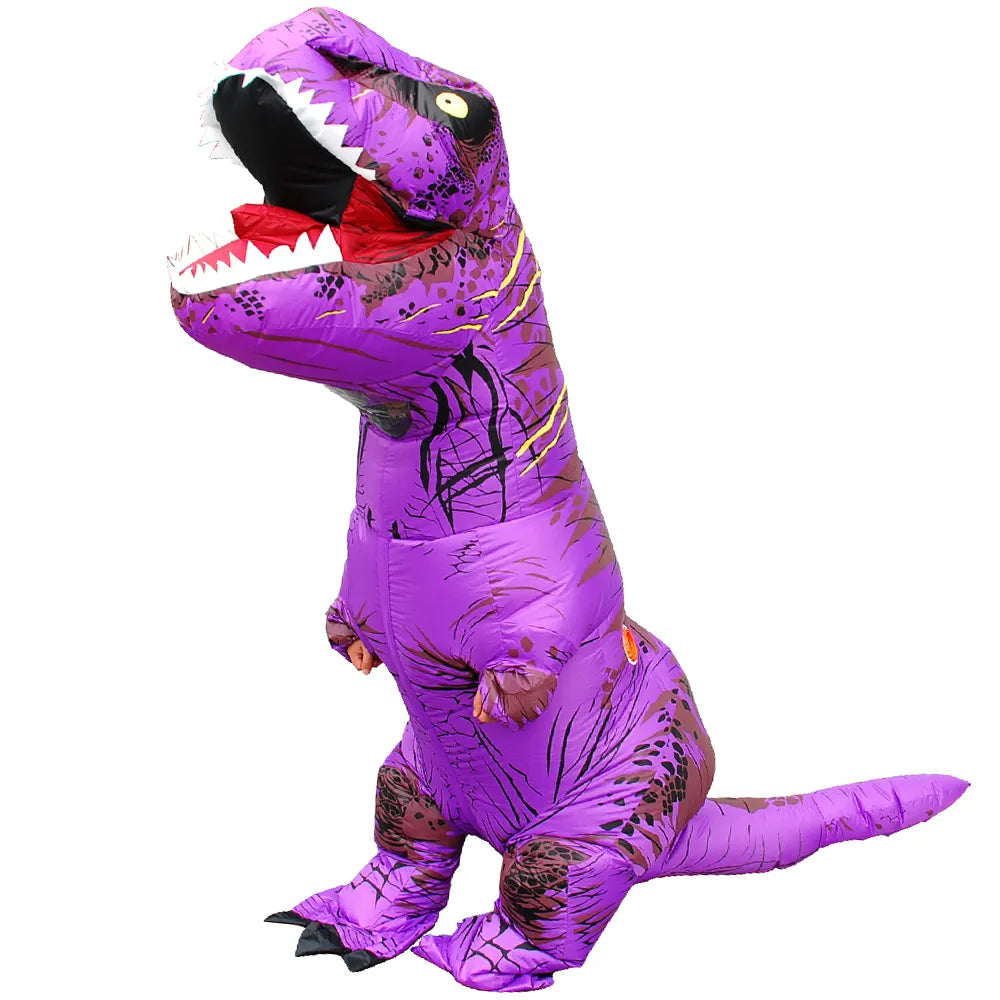 YamaDino | Opblaasbaar Dino Kostuum- Nummer 1 Halloween Kostuum