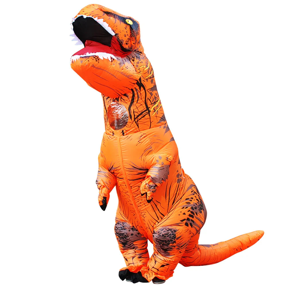 YamaDino | Opblaasbaar Dino Kostuum- Nummer 1 Halloween Kostuum