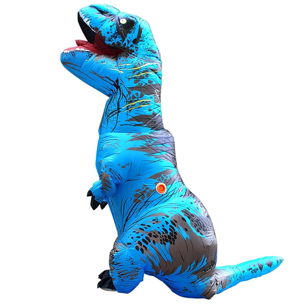 YamaDino | Opblaasbaar Dino Kostuum- Nummer 1 Halloween Kostuum