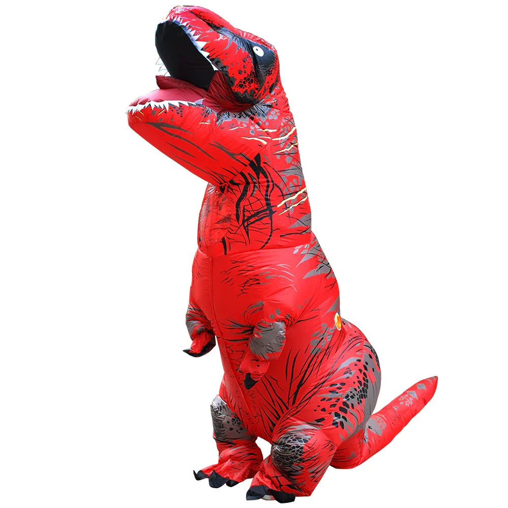 YamaDino | Opblaasbaar Dino Kostuum- Nummer 1 Halloween Kostuum