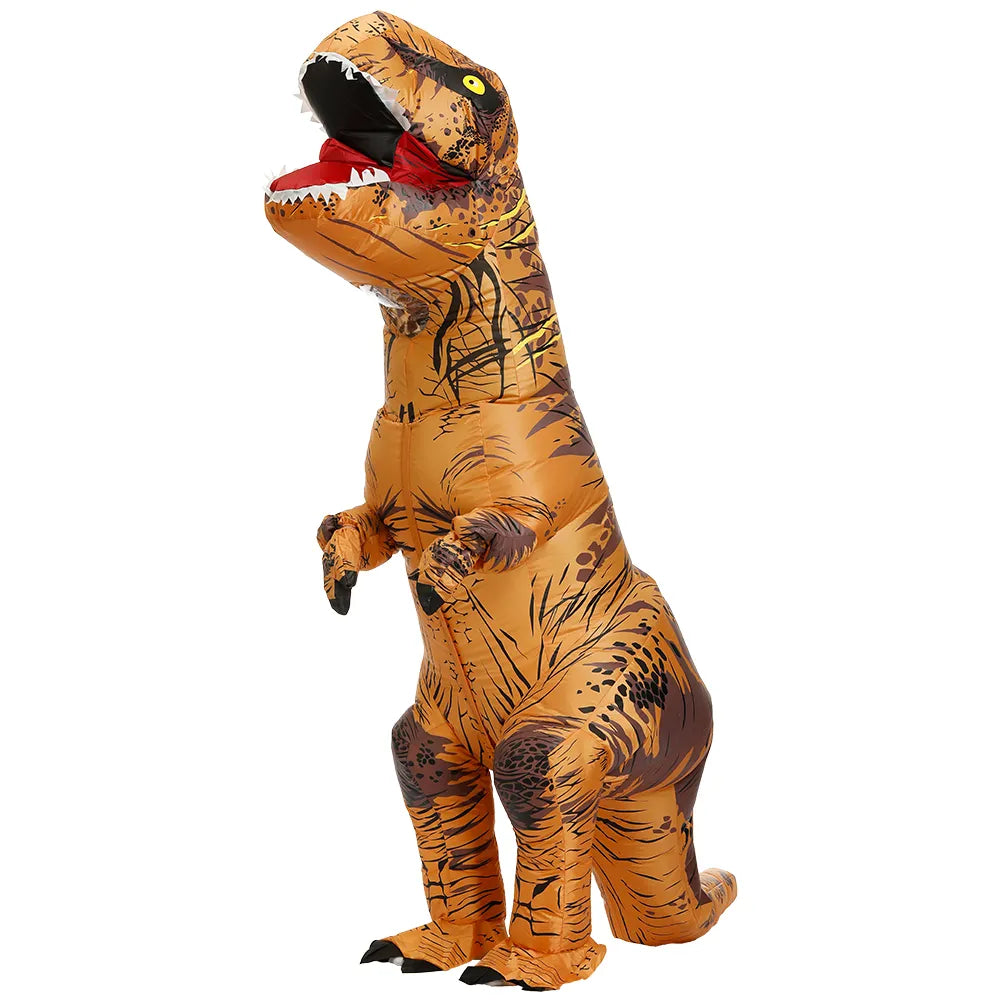 YamaDino | Opblaasbaar Dino Kostuum- Nummer 1 Halloween Kostuum