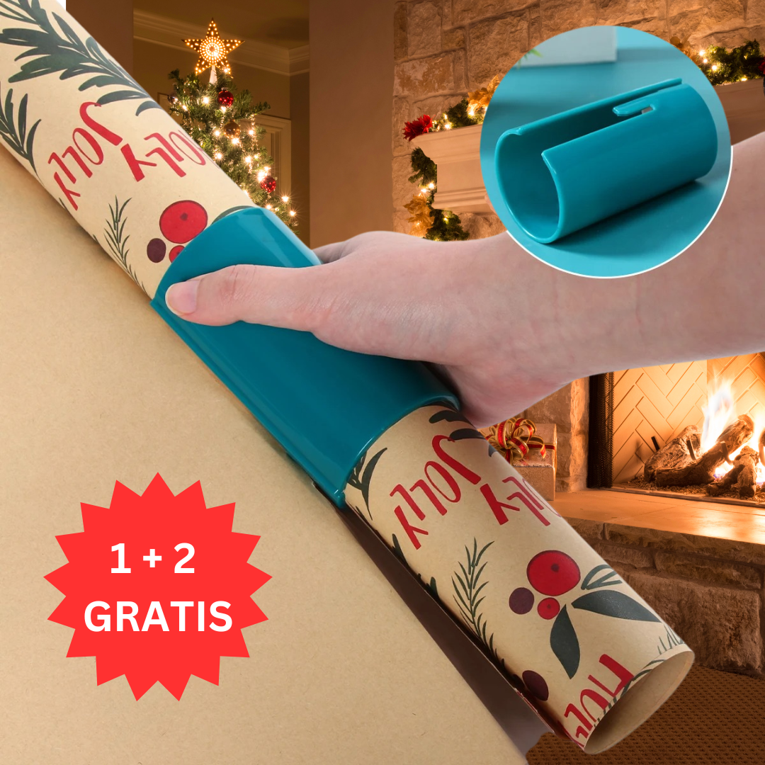 SnijSlim Veelzijdige Kadopapier Snijder - Geen gekarteld, gescheurd of scheef kadopapier meer!