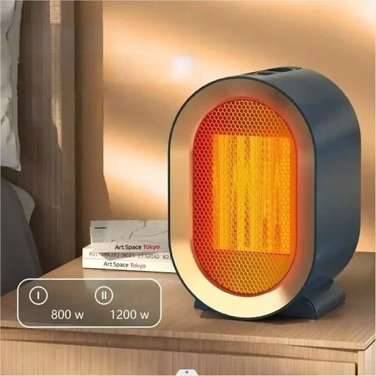 EcoWarm - Krachtige 1200W Kamerkachel | Nooit meer een koude nacht