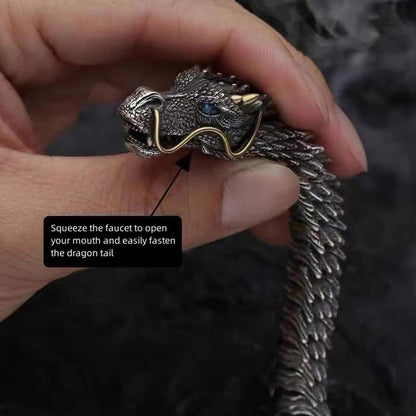 Dragon's Embrace Draak Armband | Voor Kracht en Mystiek