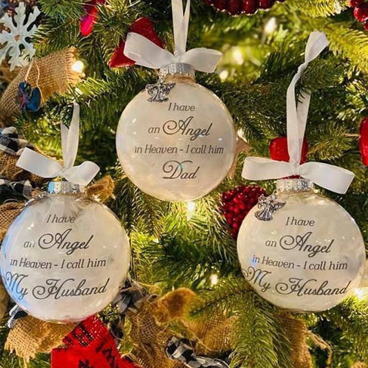 Angel in Heaven Kerstballen - Zo is uw geliefde toch nog dichtbij met de kerstdagen