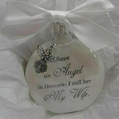Angel in Heaven Kerstballen - Zo is uw geliefde toch nog dichtbij met de kerstdagen